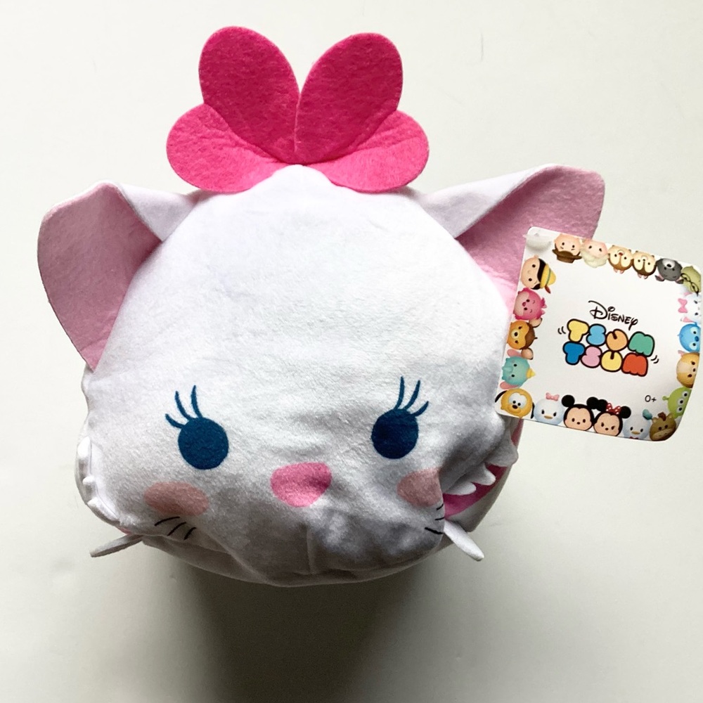 NWT Disney Tsum Tsum Aristocats Marie Cat 8” Plush Stuffed Animal